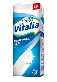 Vitalia Trajno mlijeko 2,8% mm 1,5l